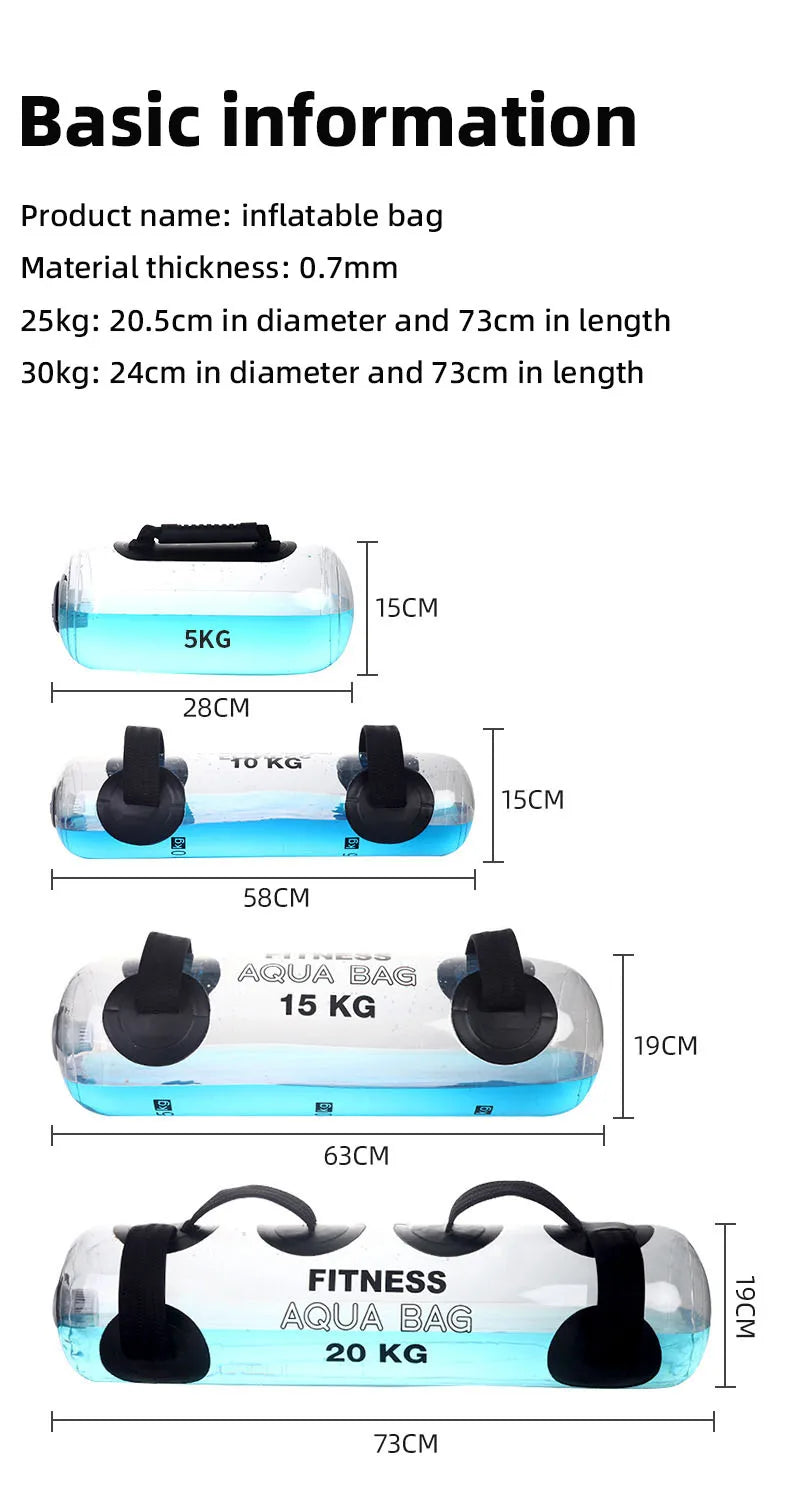 Inflatable Fitness Aqua Bag
