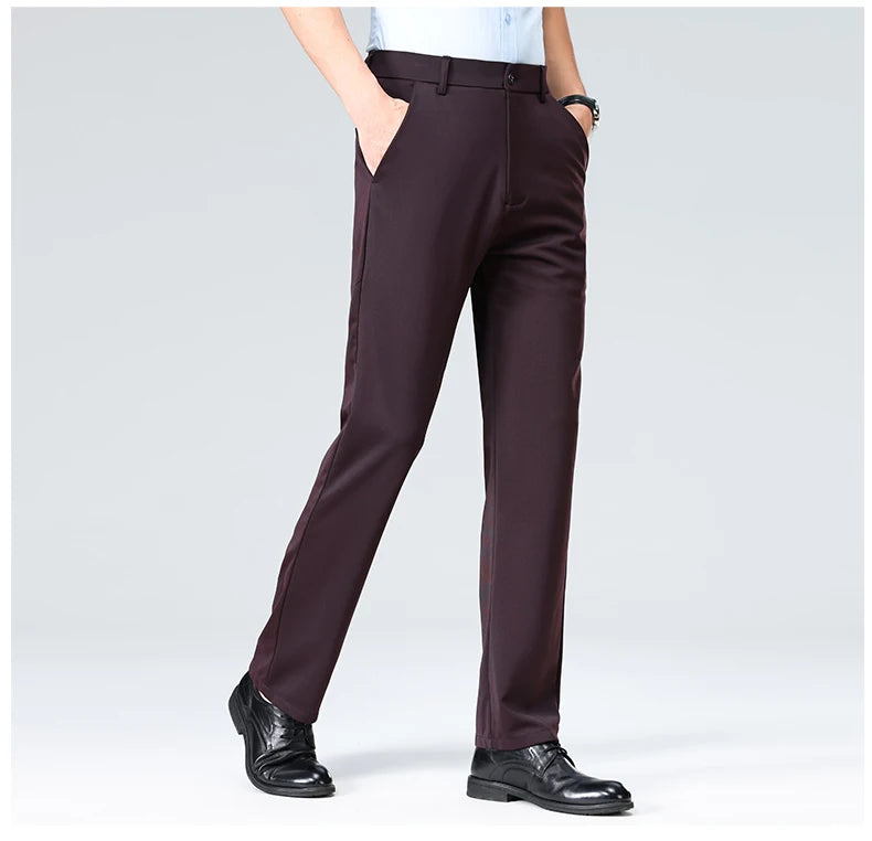 High Elastic Formal Pants