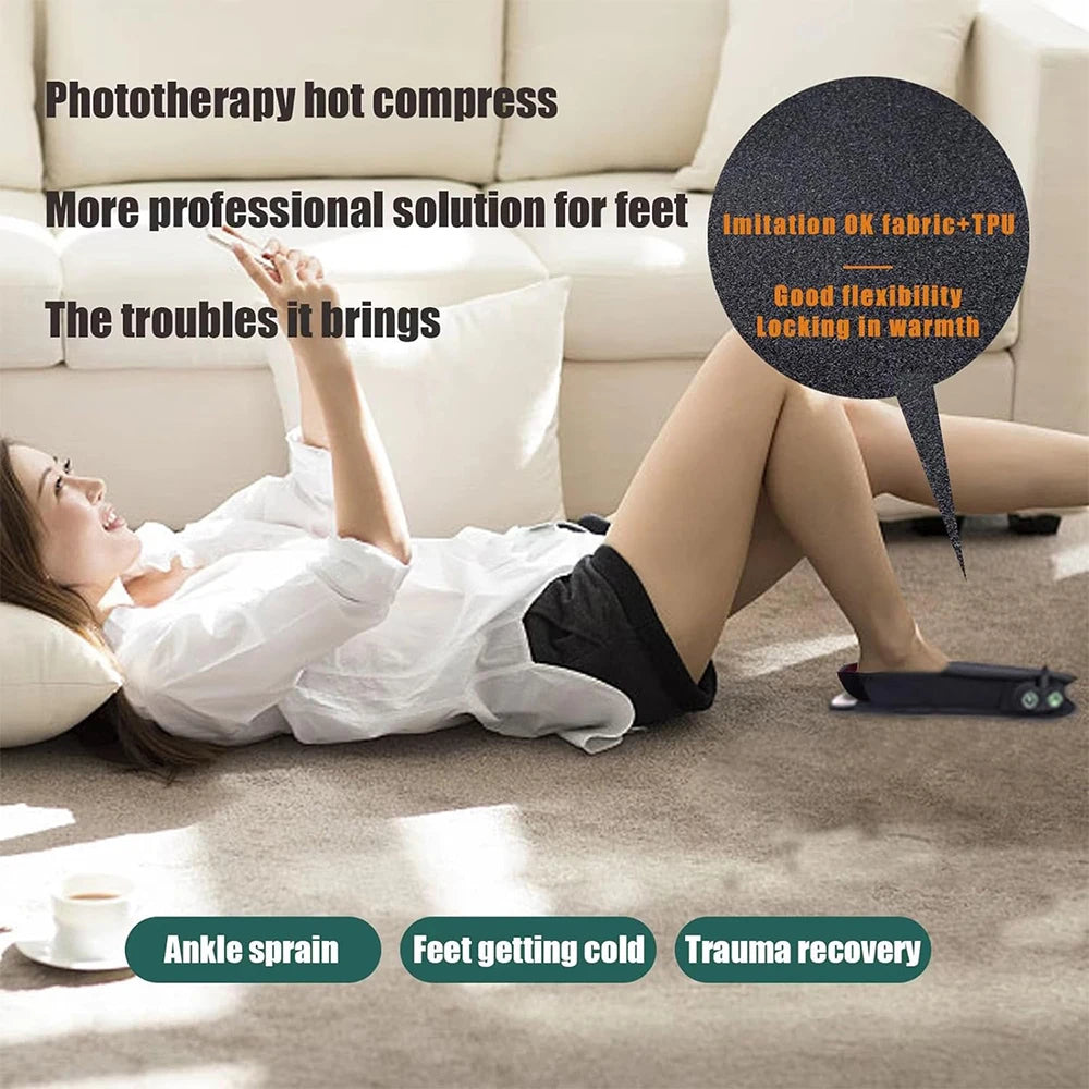 LED Infrared Light Therapy Slippers