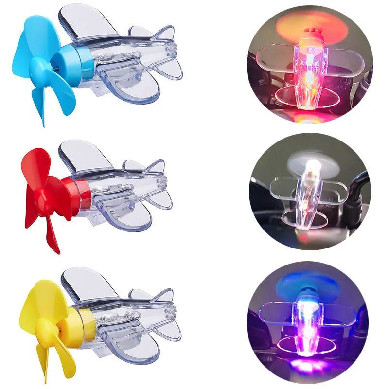 Wind Powered Car LED Decor