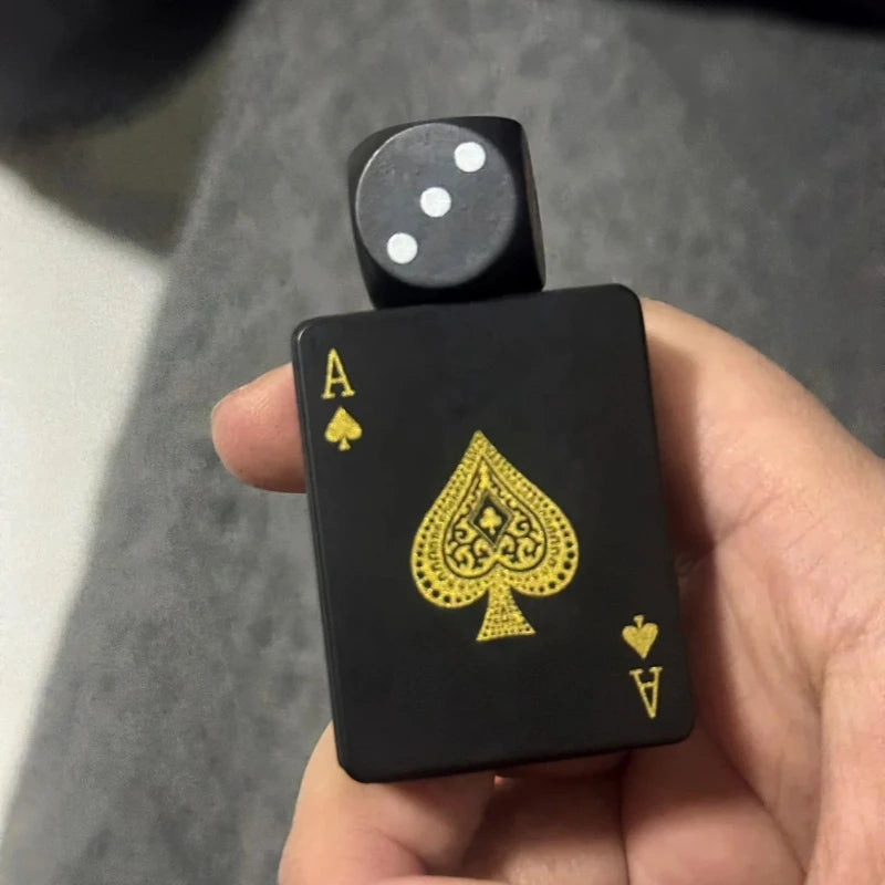 Poker Rotating Dice Lighter
