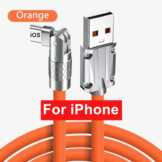 Rotatable Fast Charge Data Cable