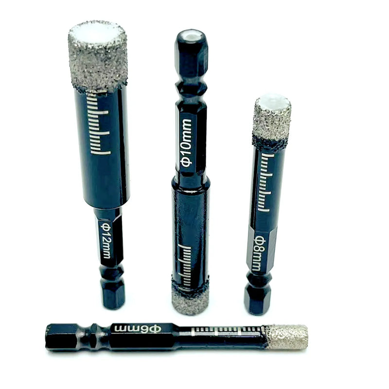 Dimond Coated Diamond Coated Drill Bit Set