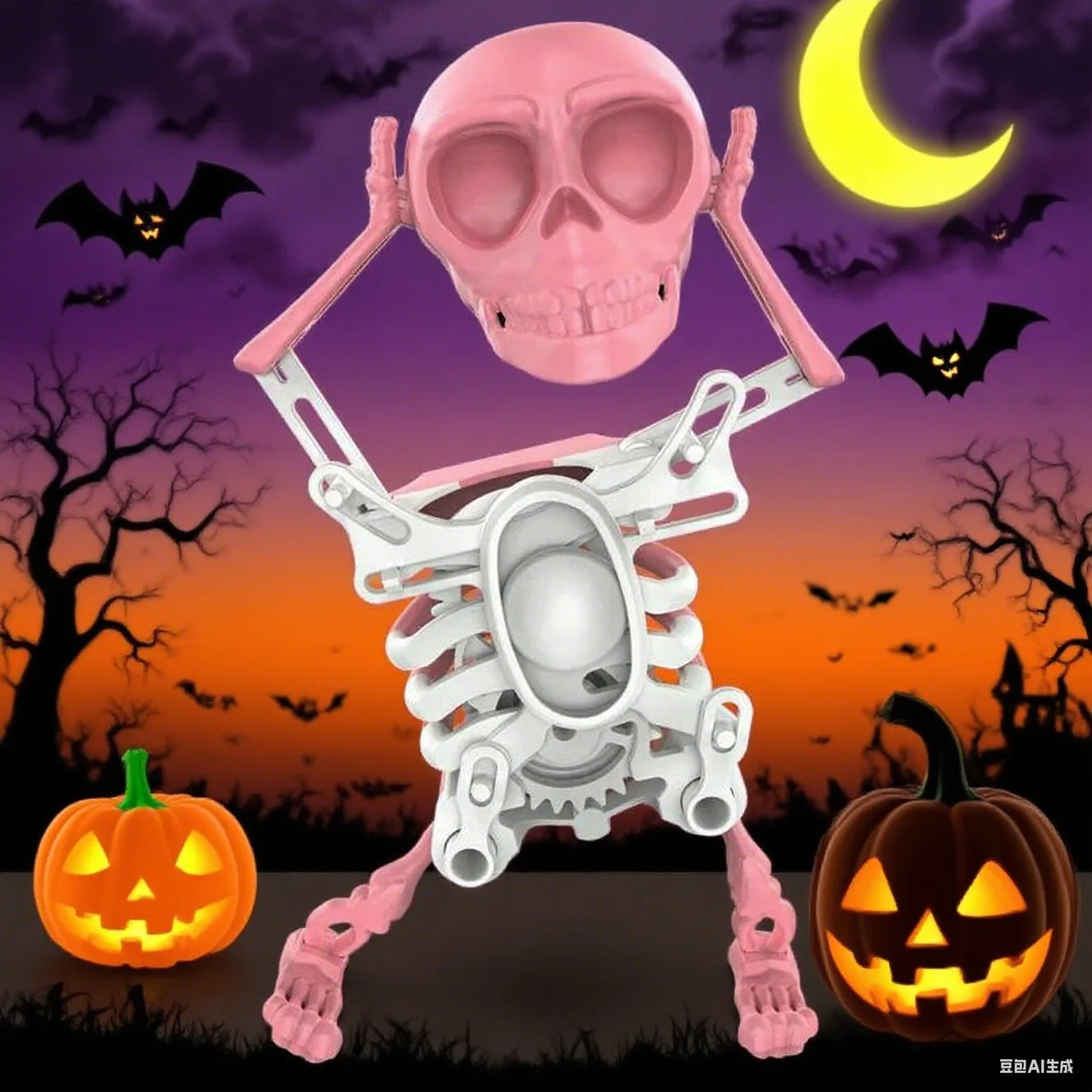 Funny Dancing Skeleton Toy