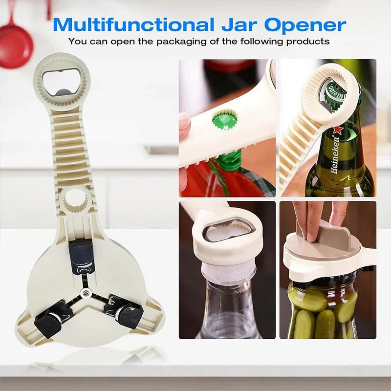4-in-1 Multifunctional Can Opener