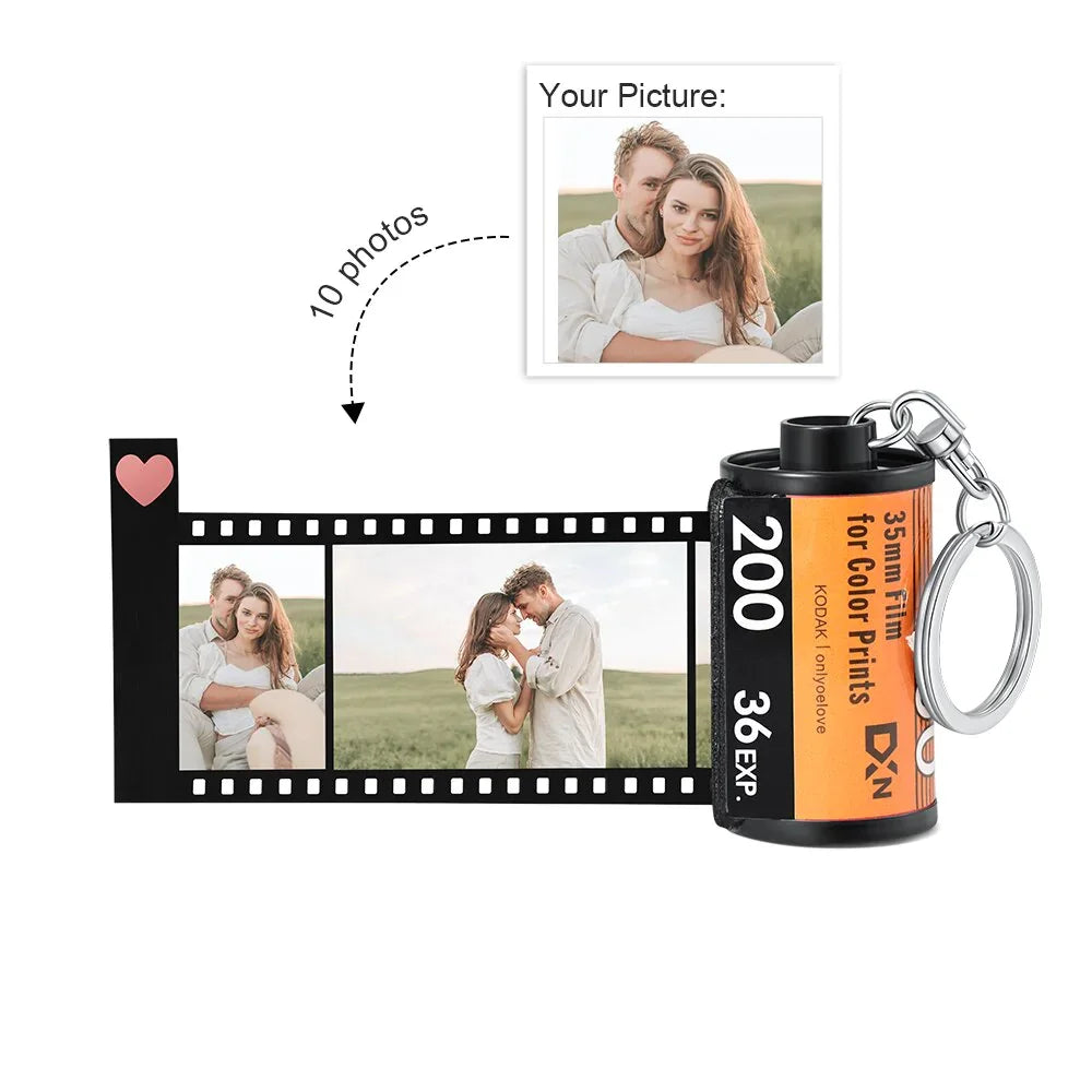 Photos Film Roll keychain