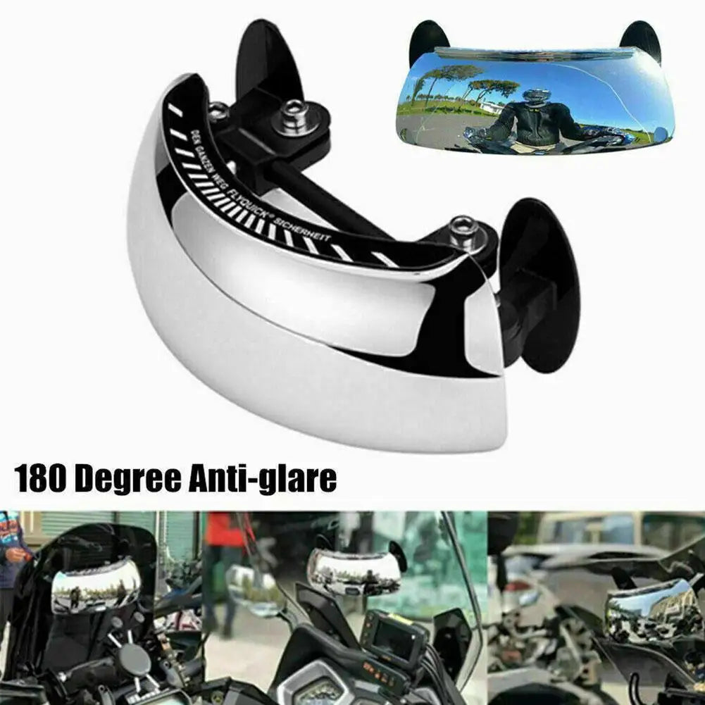 Motorcycle180 Degree Wide Angle Rearview Mirror