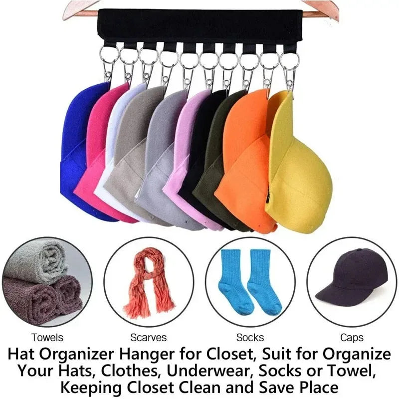 Foldable Hat Organizer Hanger