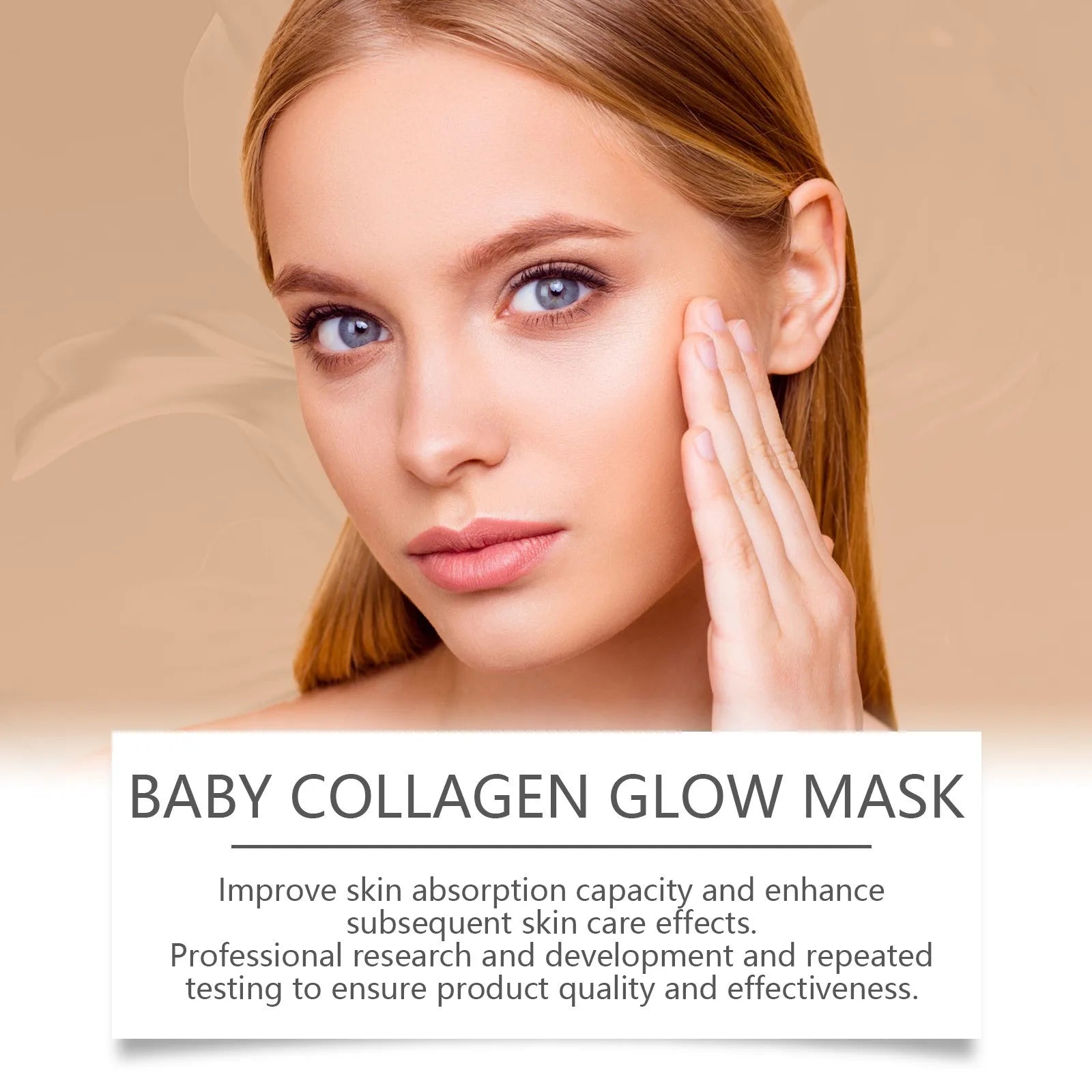 Korean Glass Skin Collagen Glow Mask