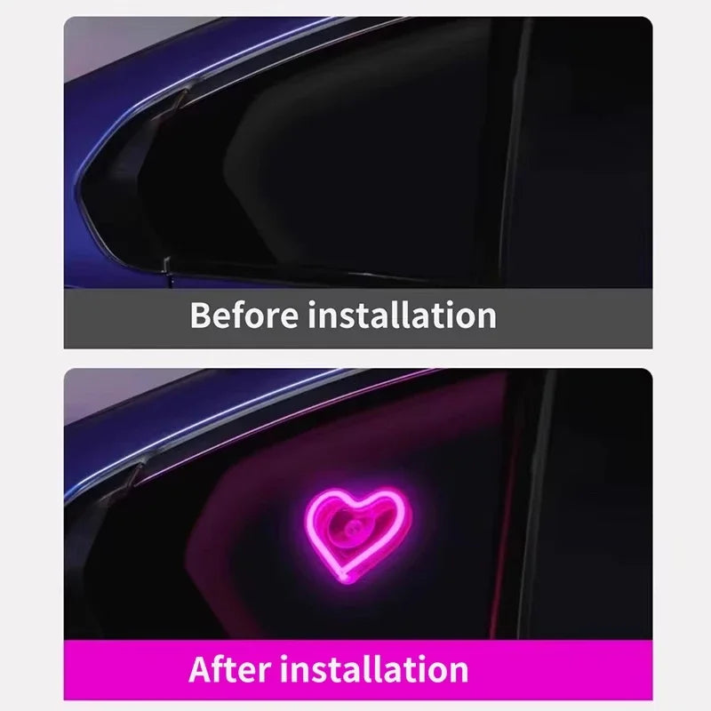 Glow Heart RC Neon Light