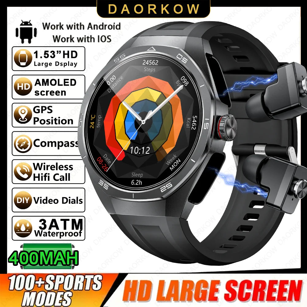 Smart Two-in-one Bluetooth Watch