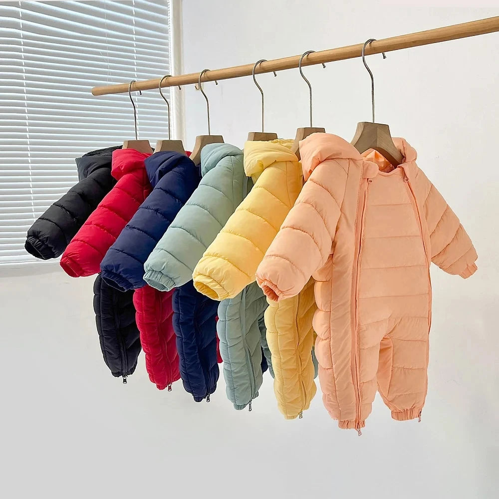 Baby Winter Hooded Jumpsuit