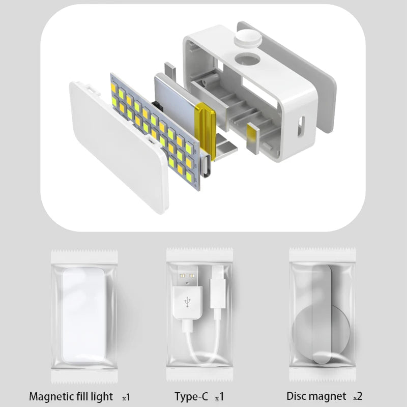 Magnetic portable Mini Flash Light