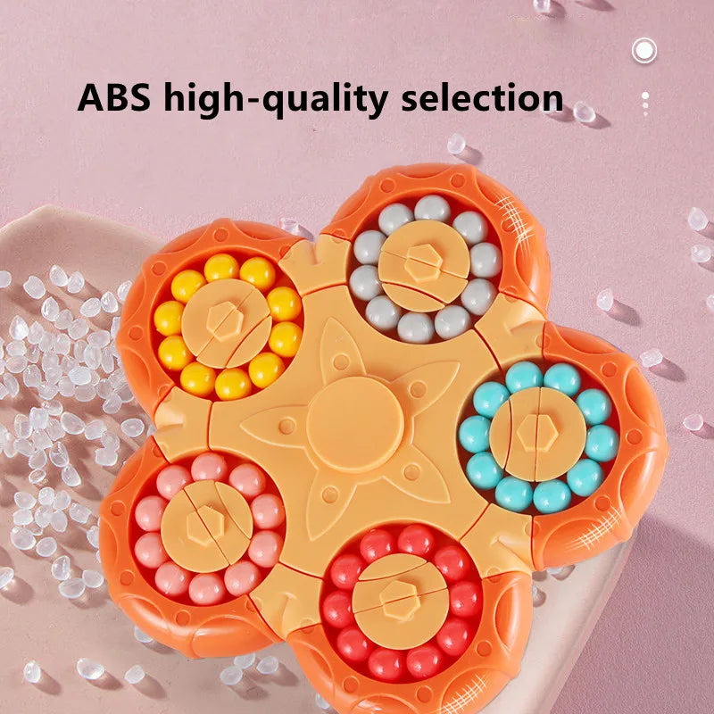Colorful Rotating Bead Fidget Toy For Kids