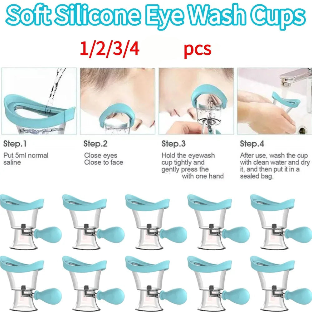 Soft Silicone Eye Wash Cup