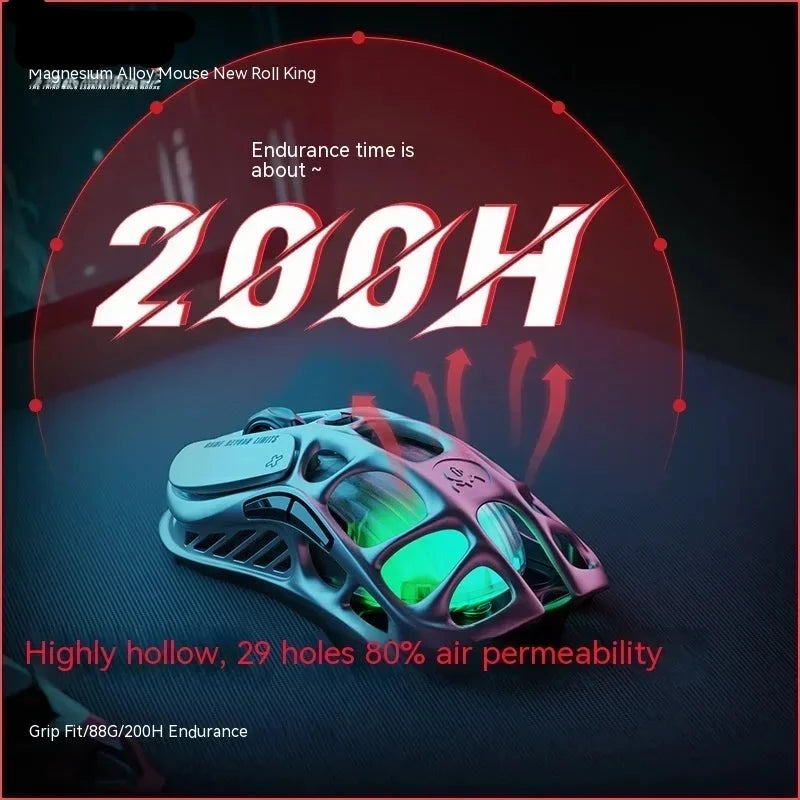 Magnesium Alloy Wireless Gaming Mouse