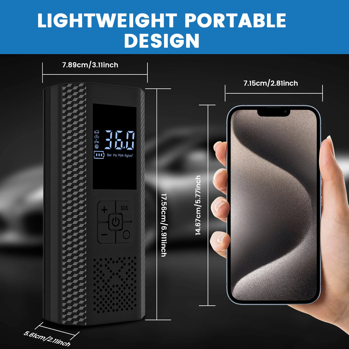 Portable Wireless Air Compressor