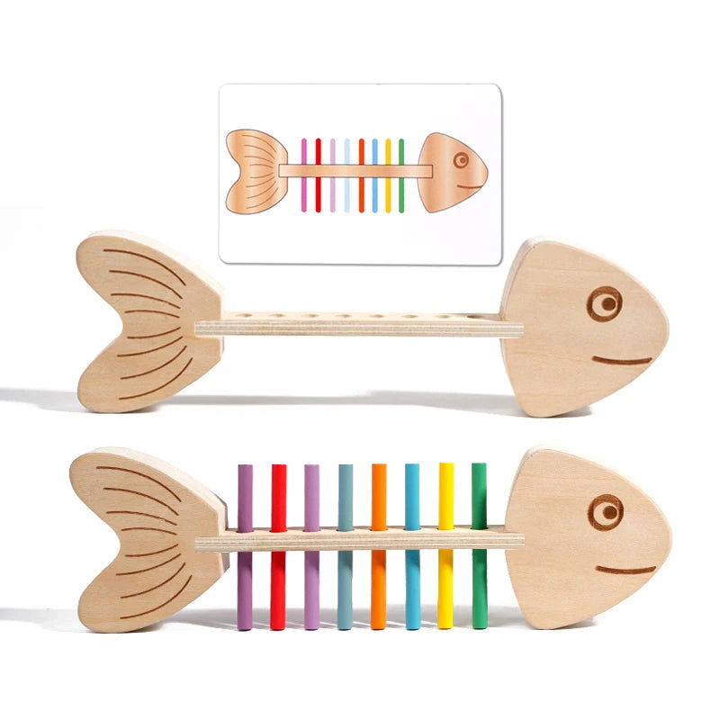 Montessori Wooden Creative Puzzle Toy