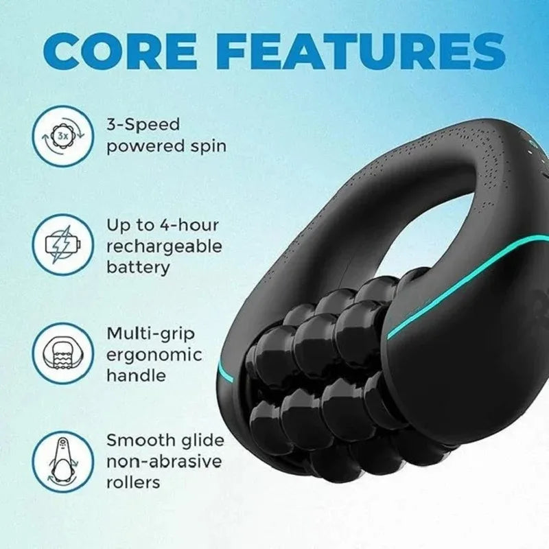 Mini Handheld Rolling Massager For Body Pain