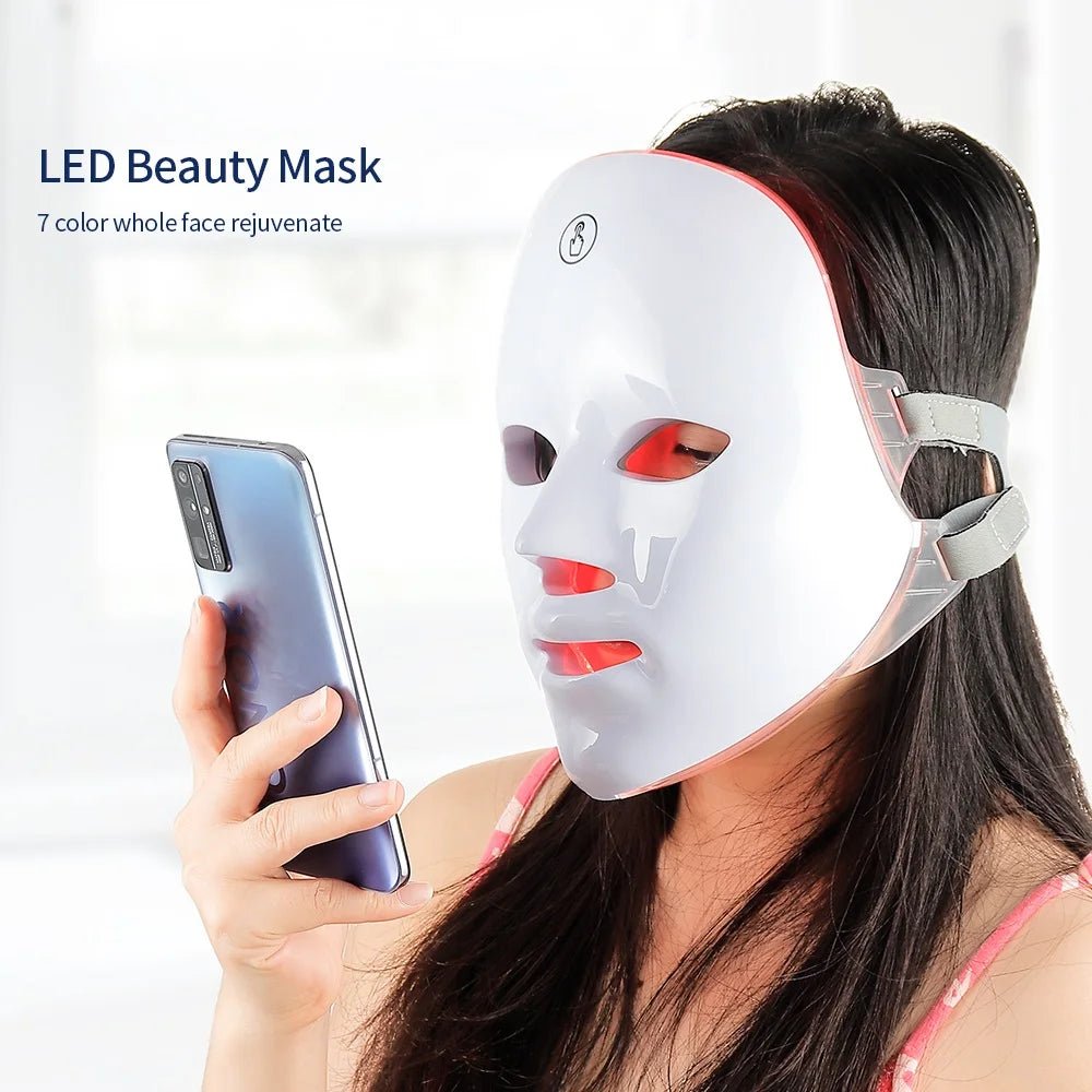 Wireless LED Face Mask