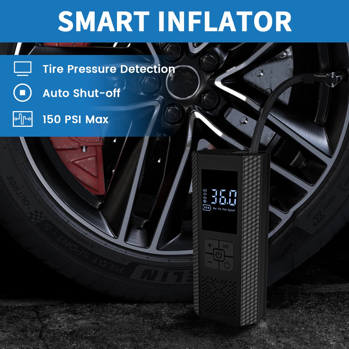 Portable Wireless Air Compressor