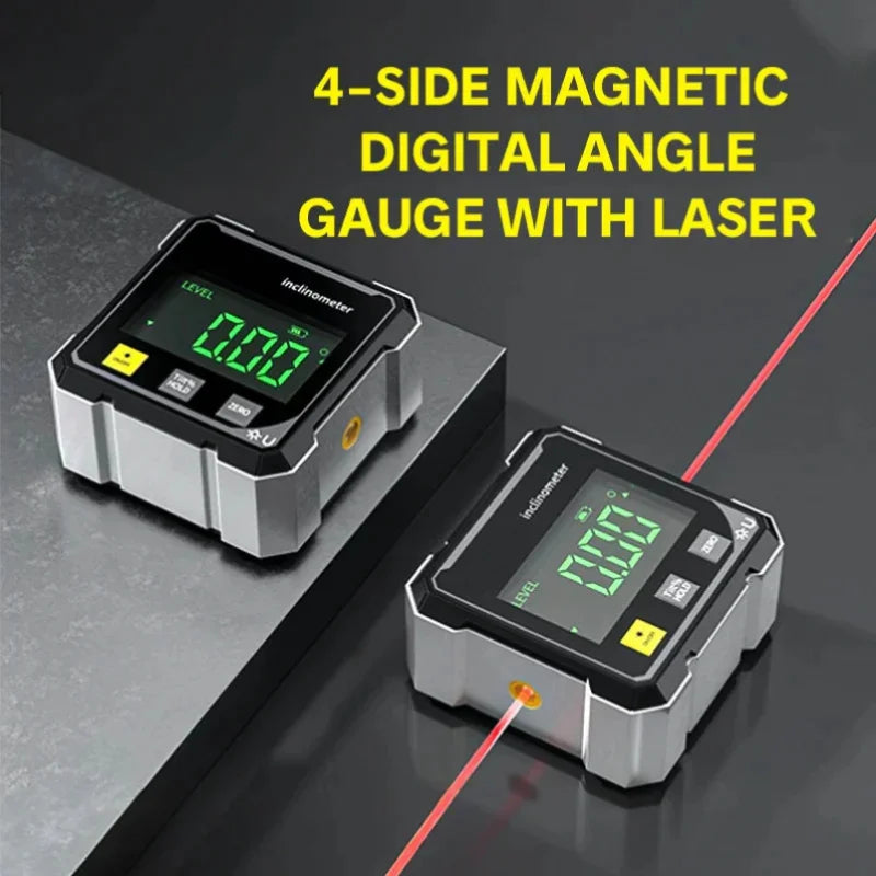 Magnetic Digital Laser Angle Ruler