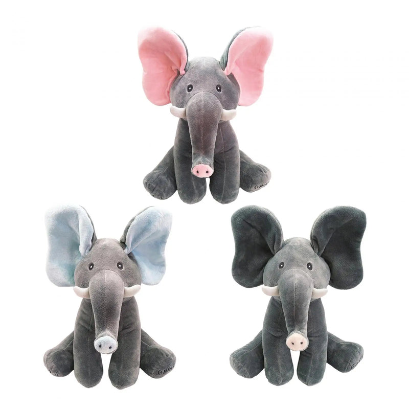 Plush Elephant Musical Toy