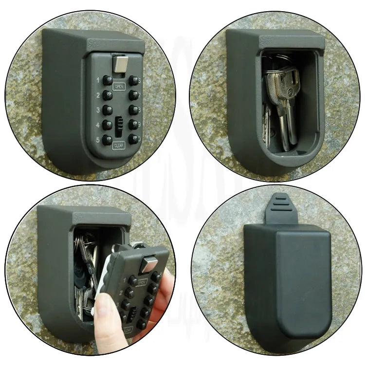 Password Lock Key Safe Organizer