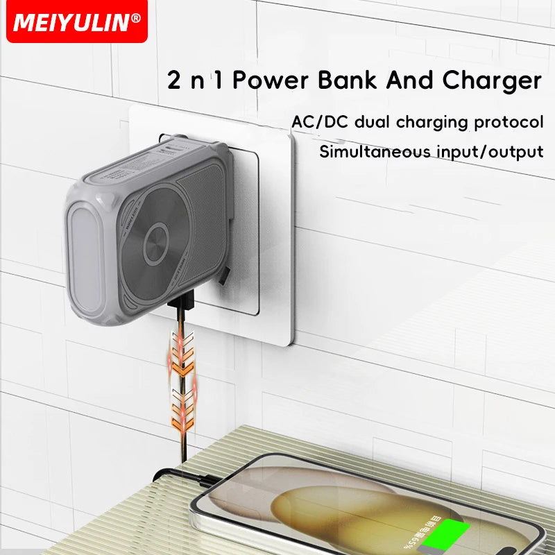 USB Portable Magnetic Wireless Power Bank