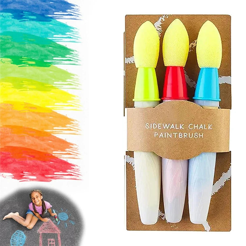 3PCS Chalk Paint Brush