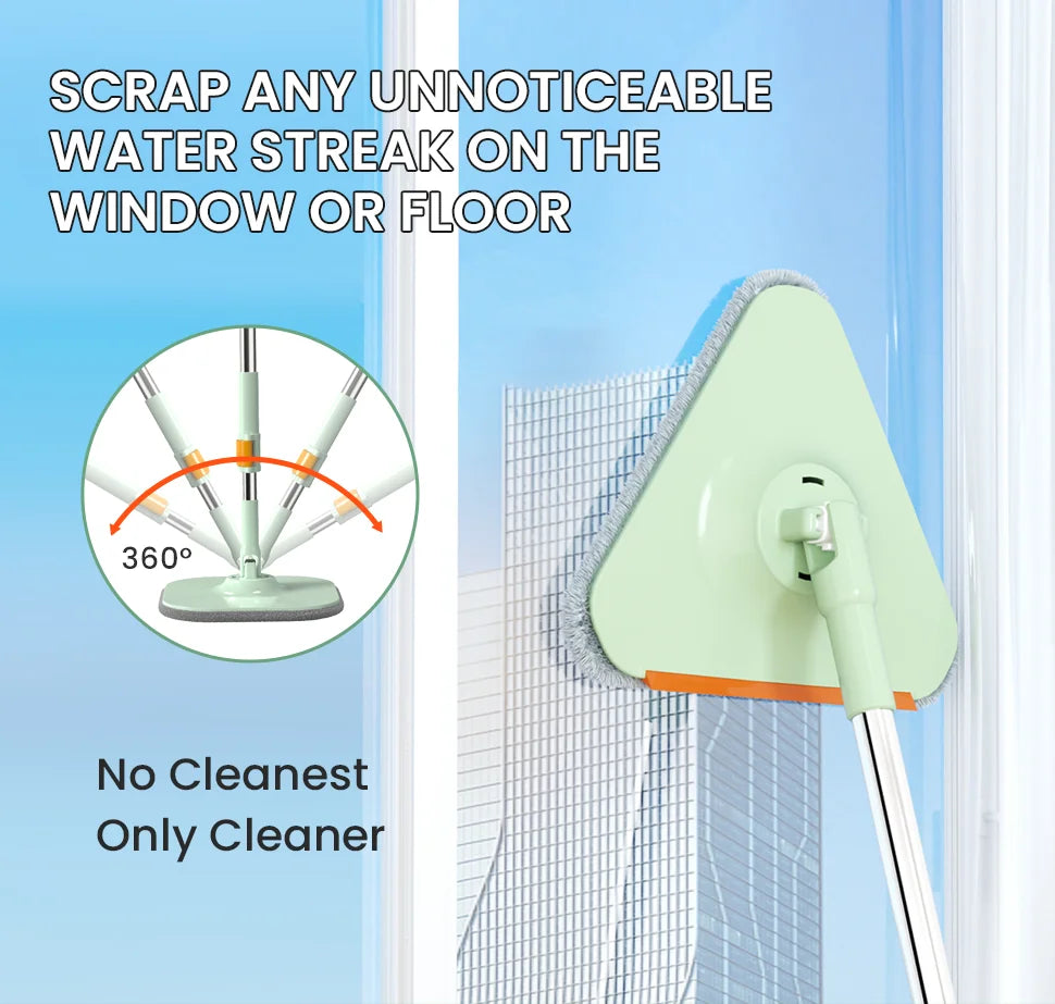 Hands-free Rotating Squeeze Mop With Bucket