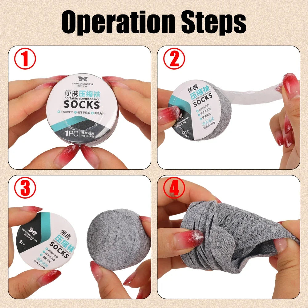 Disposable Travel Compression Socks