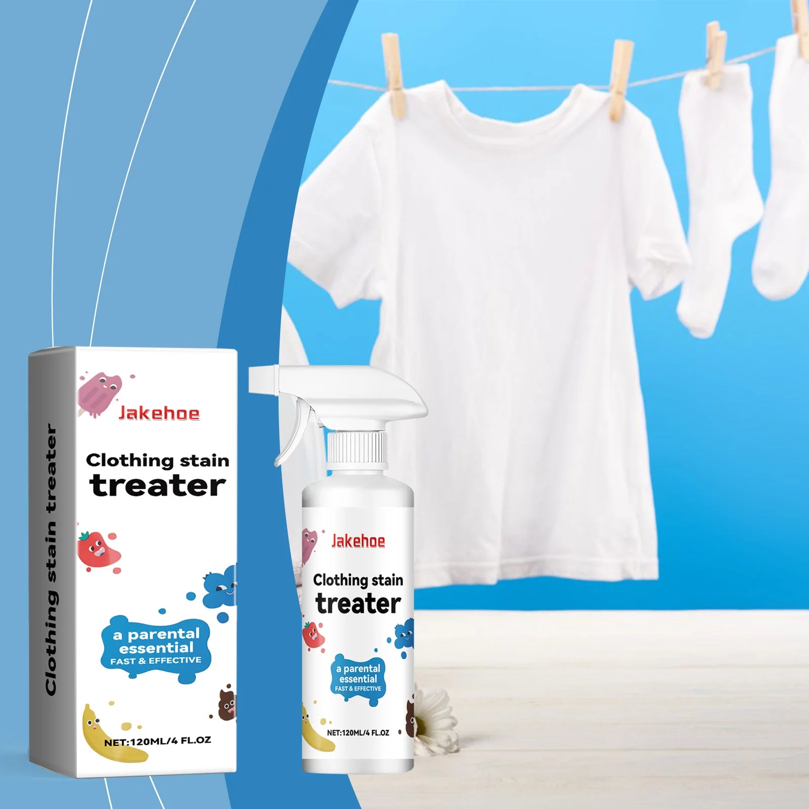 Fabric Stain Treater Spray