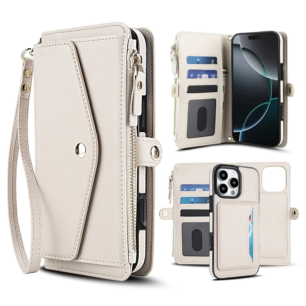 Multifunctional Lanyard Wallet Magsafe IPhone Case