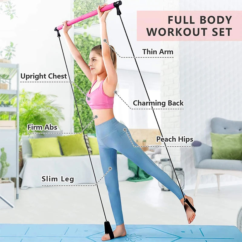 Multifunctional Elastic Pilates Bar