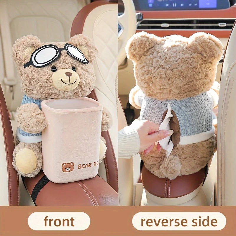 2-in-1 Car Storage Organizer & Tissue Holder