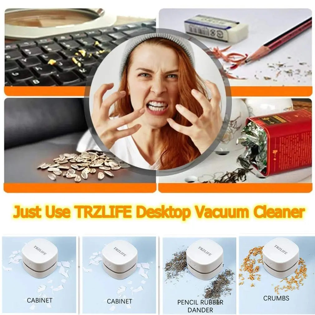 Mini Desktop Vacuum Cleaner