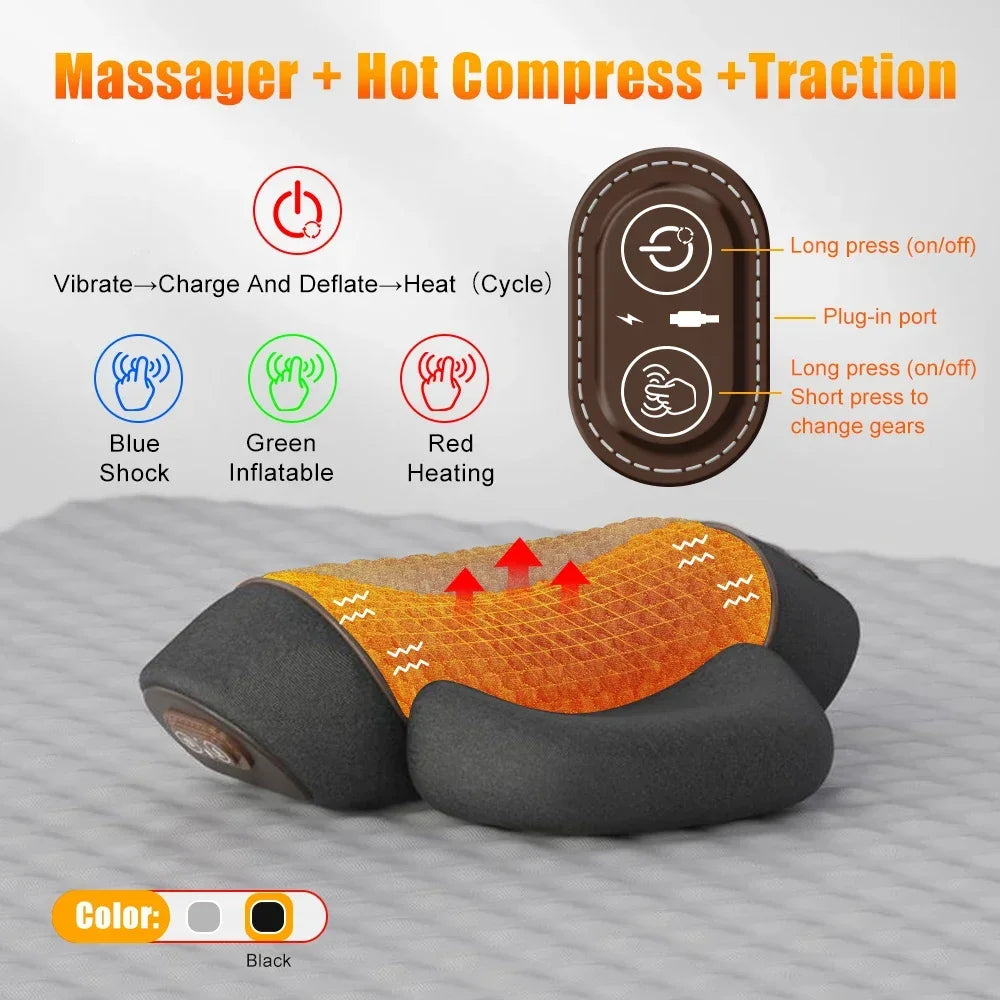 Electric Neck Cervical Massager Pillow