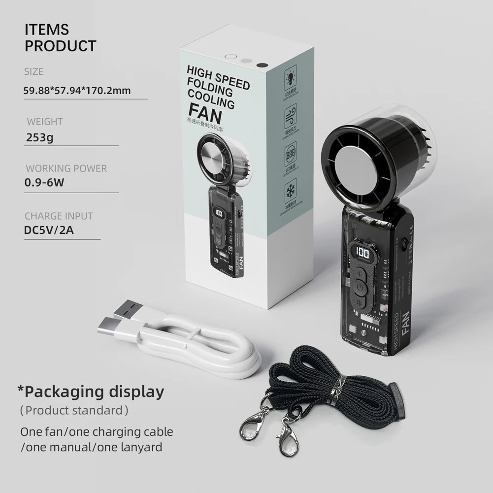 Rechargeable Cooling Fan