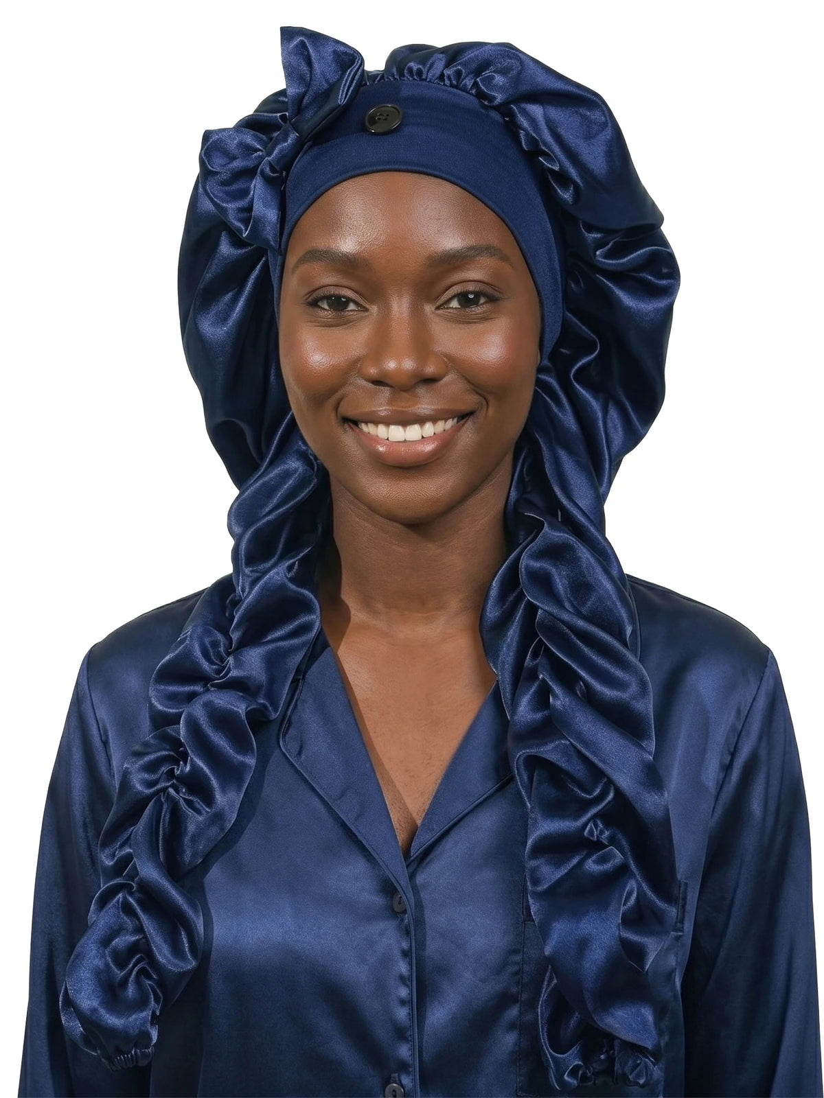 Satin Heatless Curling Bonnet