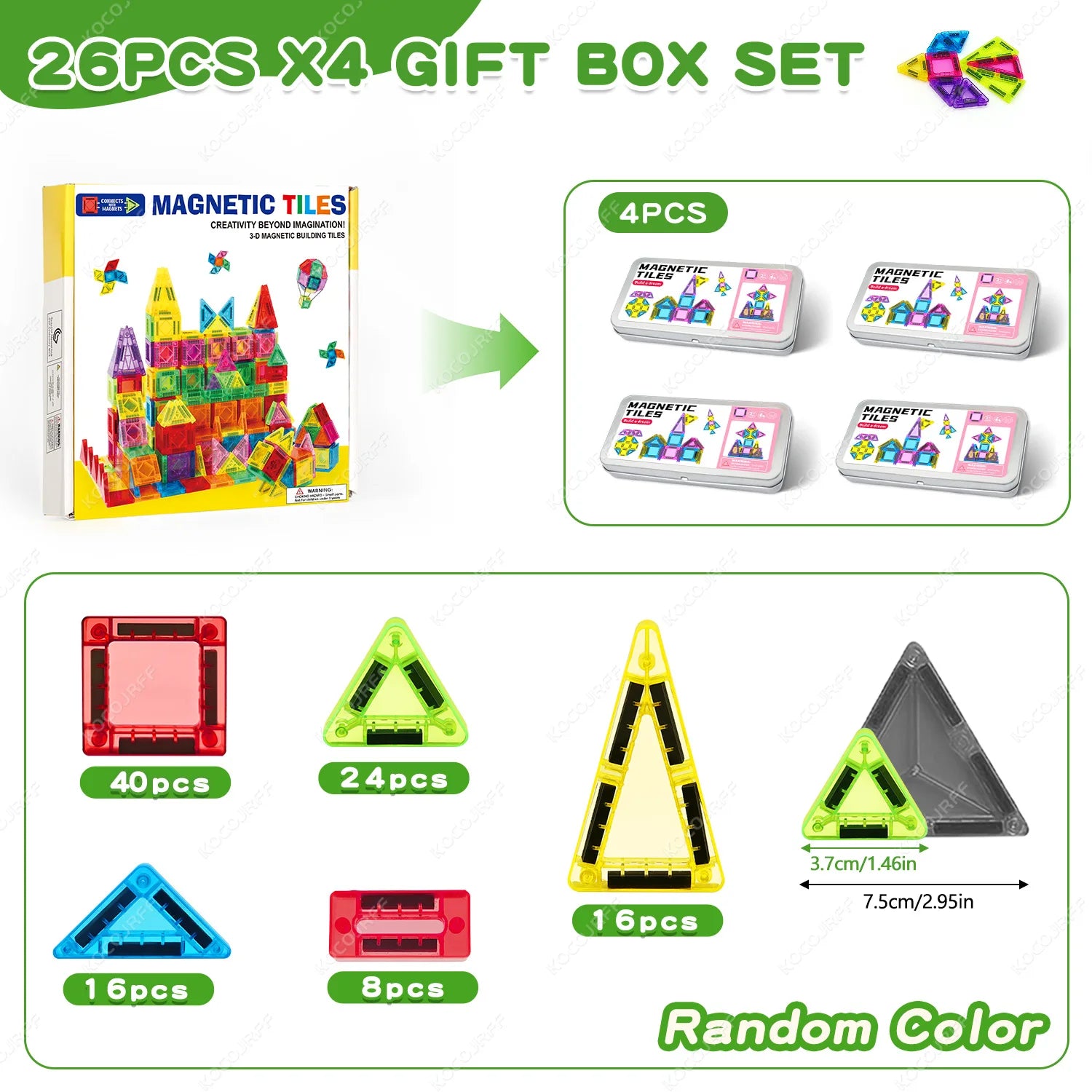 Mini Magnetic Building Blocks