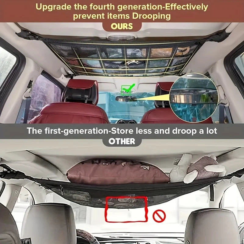 Car Ceiling Storage Organizer