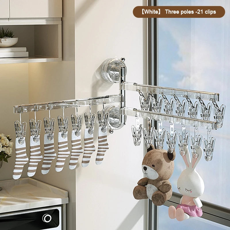180 ° Rotation Drying Suction Cup For Clothes