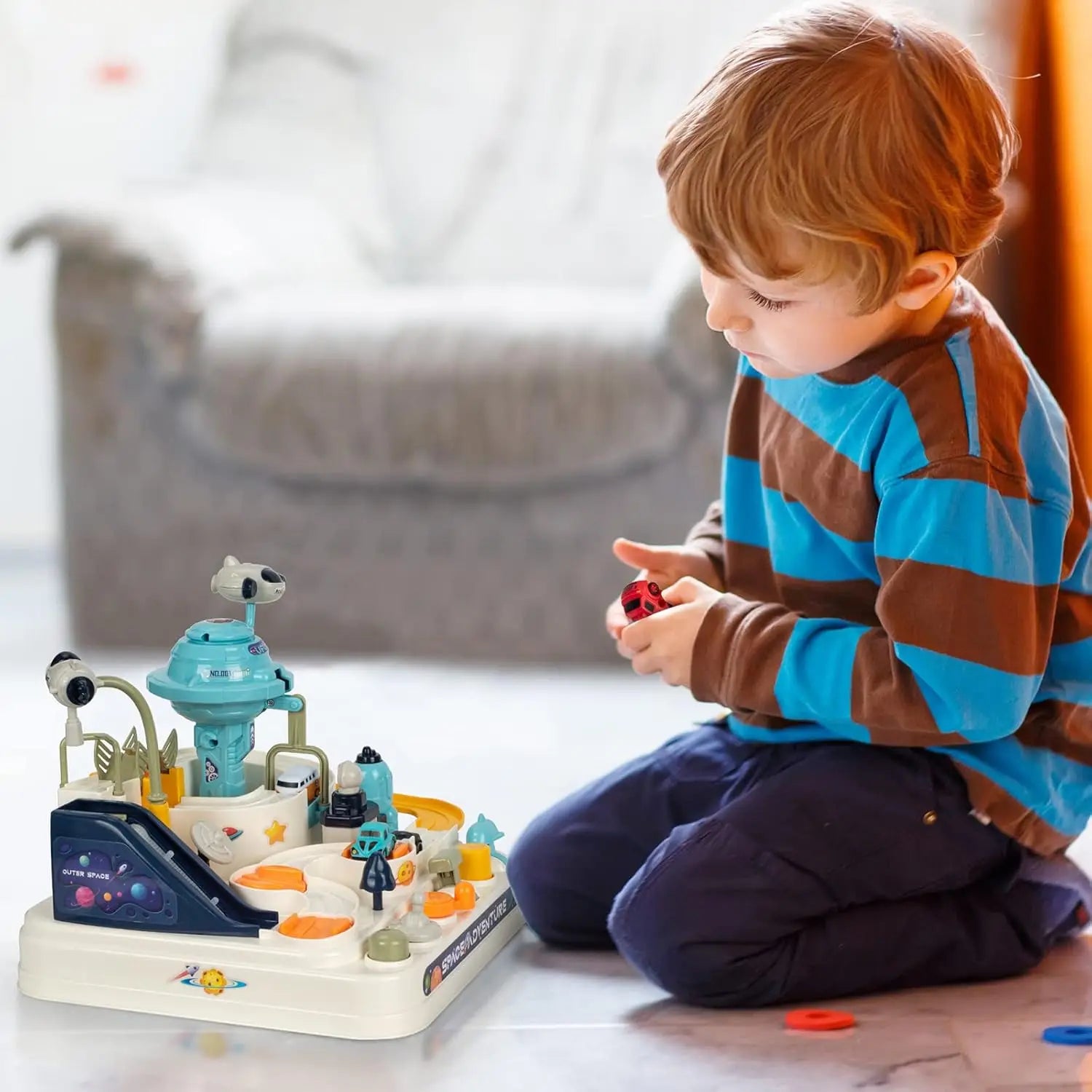 Car Adventure Vehicle Track Table Game