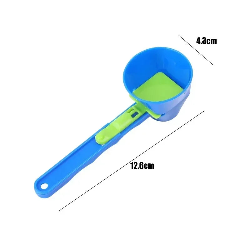 Portable Funnel Sliding Spoon