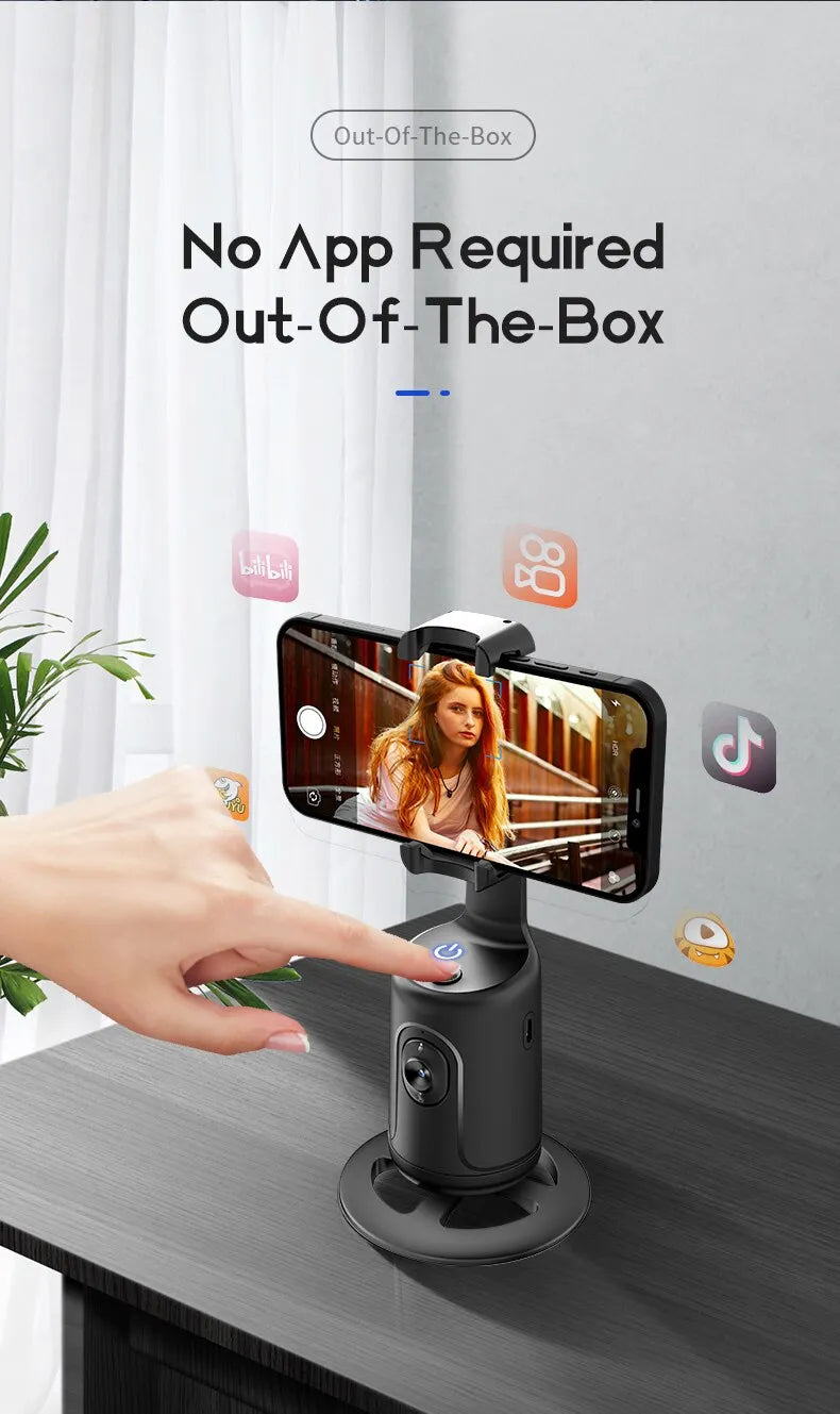 Face Recognition Auto Tracking Phone Holder