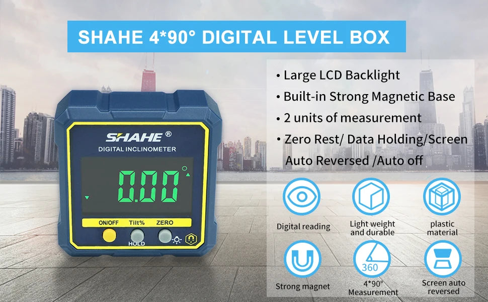 Magnetic Digital Laser Angle Ruler
