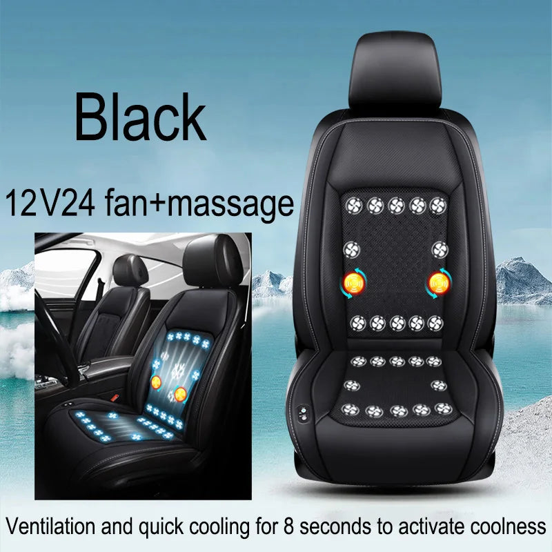2 in 1 Car Chill & Massage seat cover