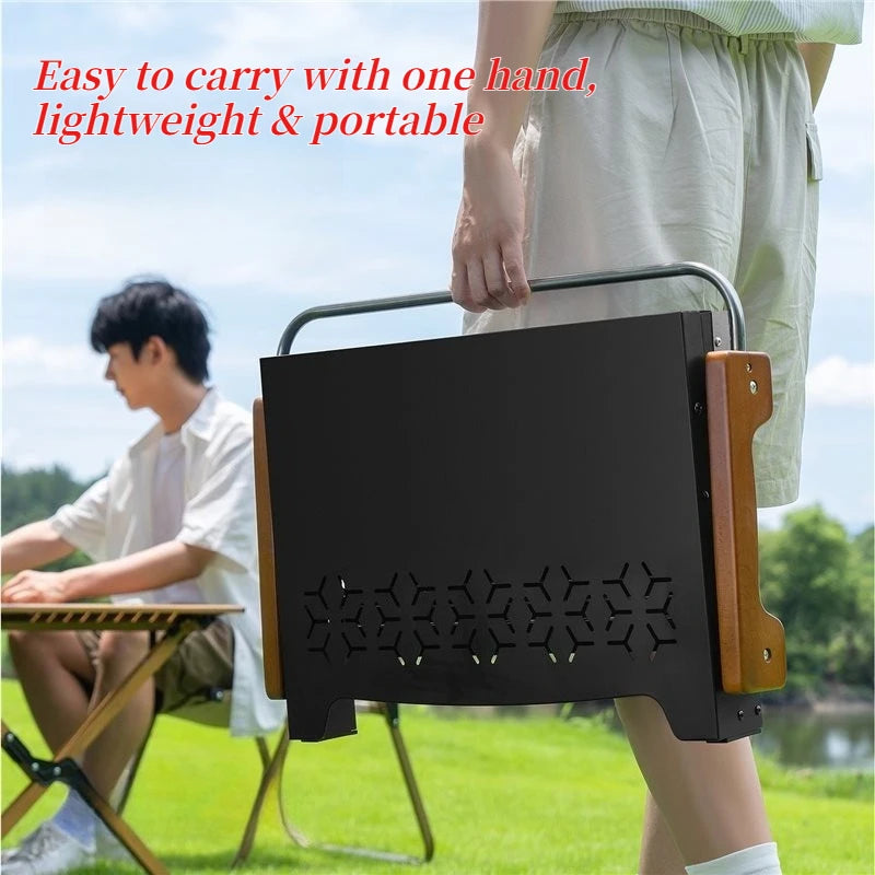 Multifunctional Foldable Charcoal Grill