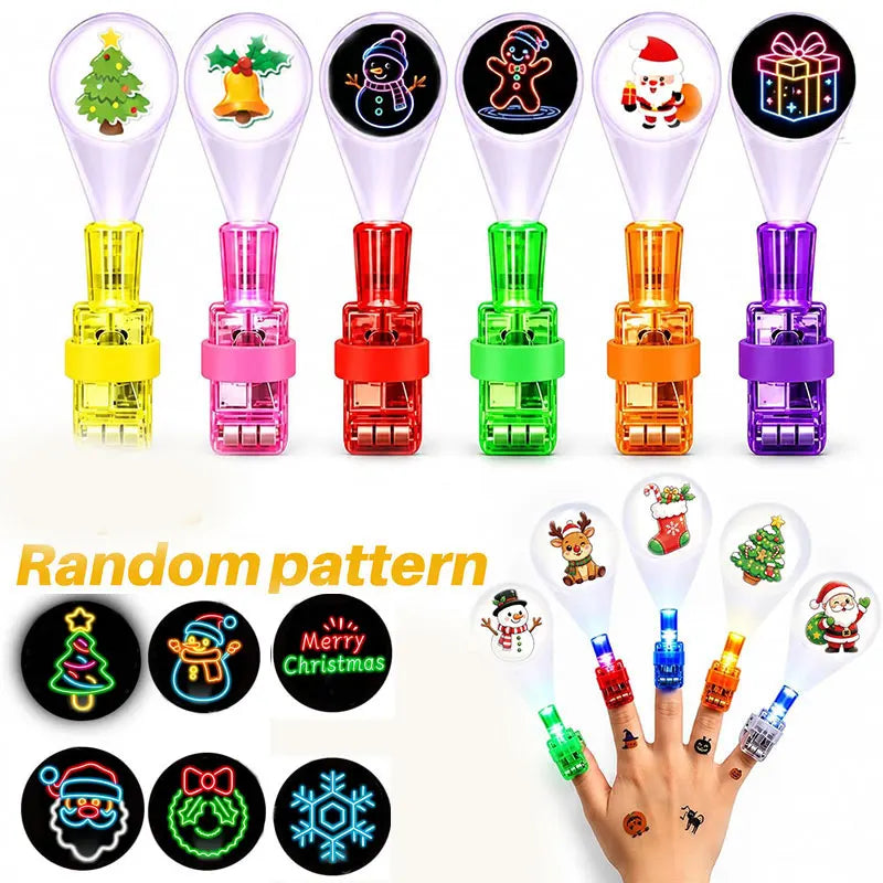 LED Finger Projector Lights